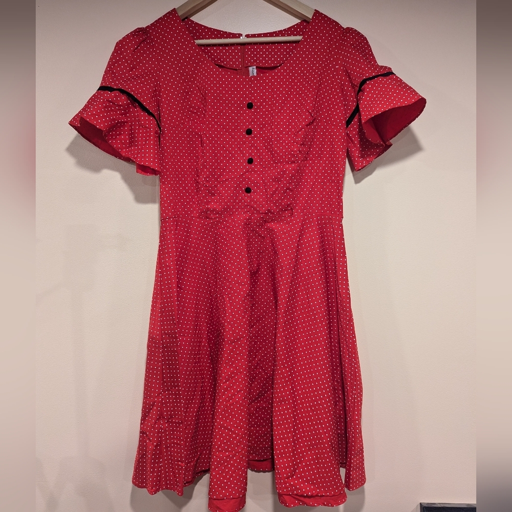 Polka dot dress Stop Staring